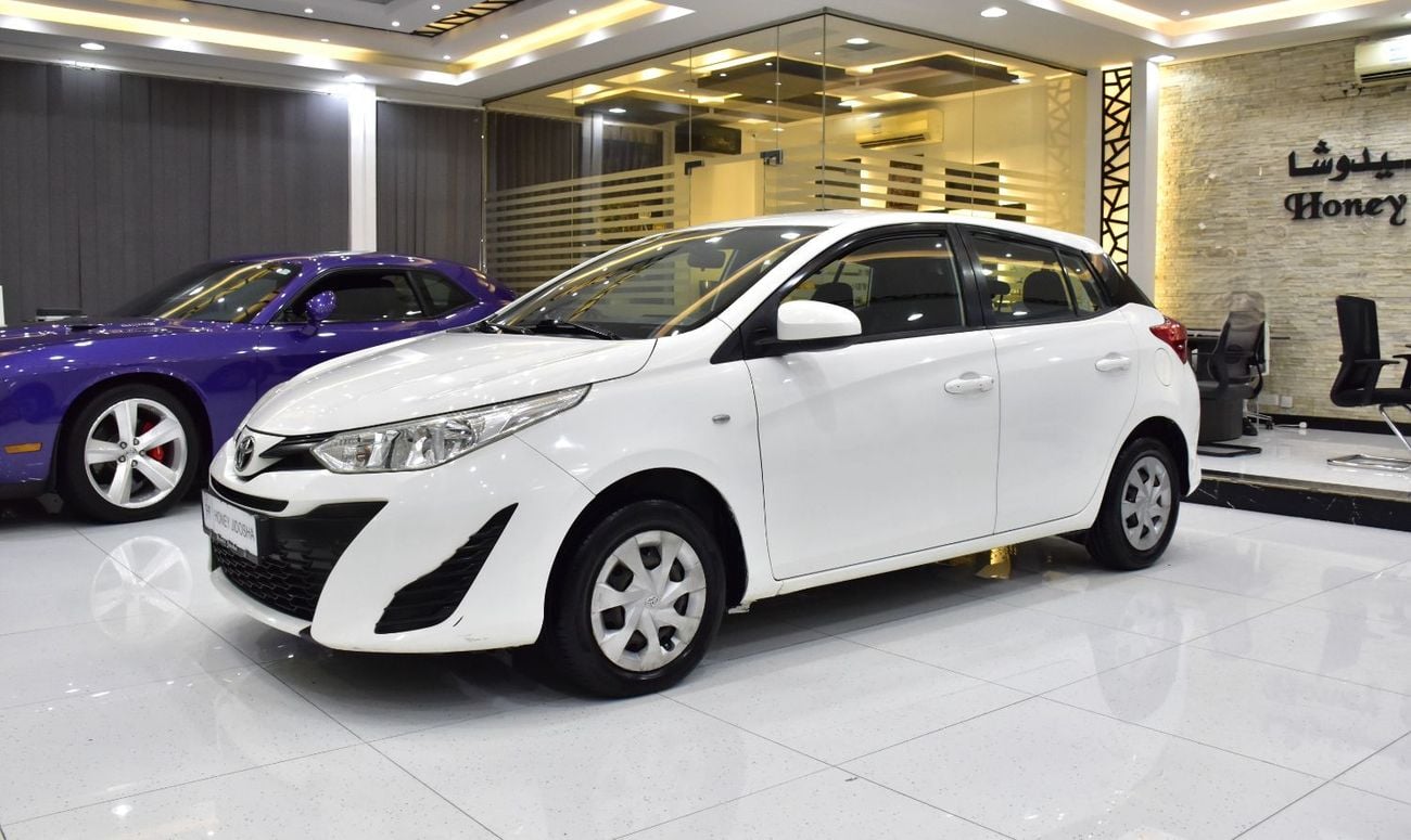 تويوتا يارس EXCELLENT DEAL for our Toyota Yaris SE ( 2018 Model ) in White Color GCC Specs
