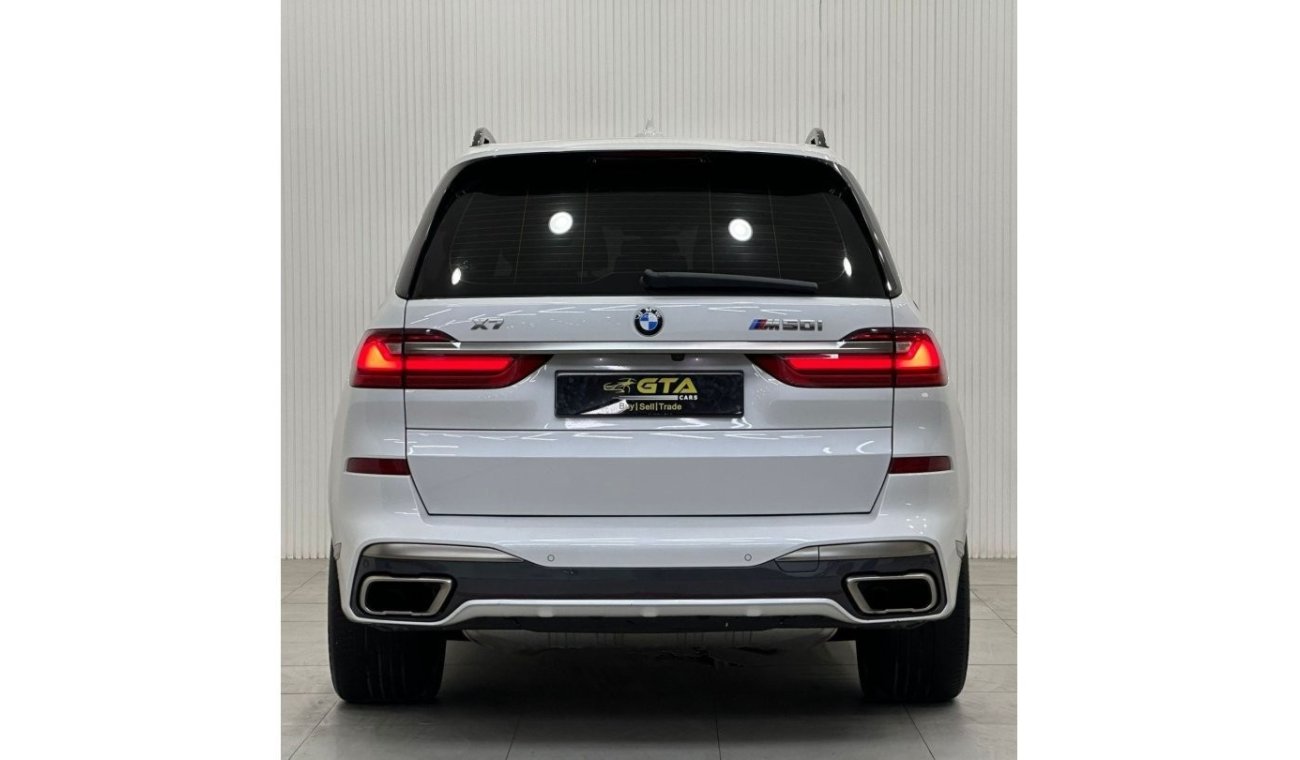 BMW X7 M50i 2022 BMW X7 xDrive50i M-Sport, Dec 2027 BMW Warranty + Service Pack, Full Options, Low Kms, GCC