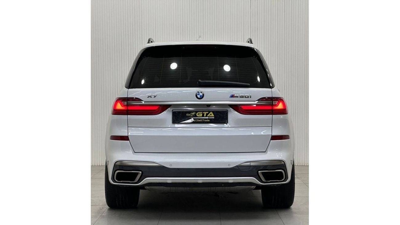 BMW X7 M50i 2022 BMW X7 xDrive50i M-Sport, Dec 2027 BMW Warranty + Service Pack, Full Options, Low Kms, GCC