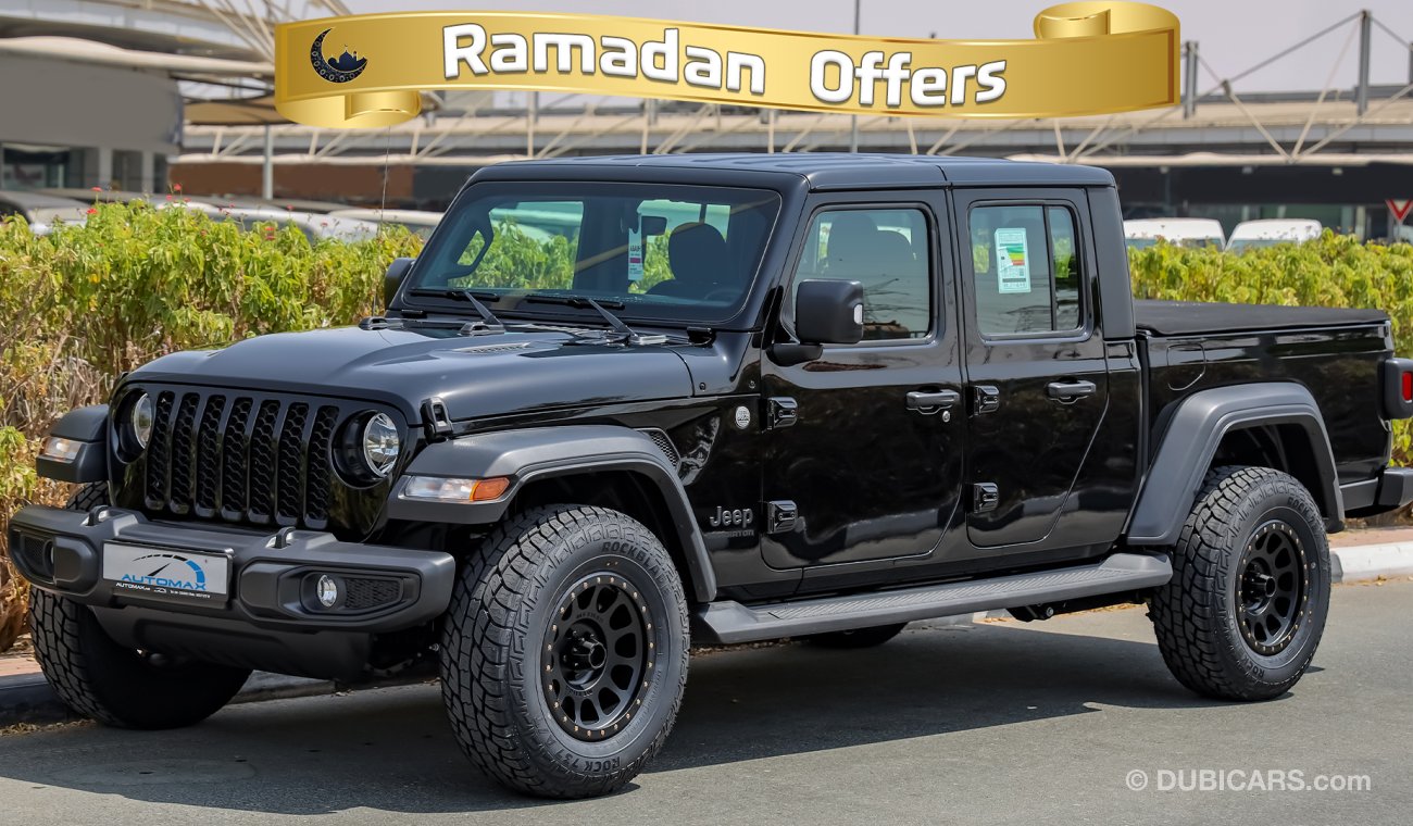 Jeep Gladiator Sport Plus 4X4 , GCC , 2021 , 0Km , W/3 Yrs or 60K Km WNTY @Official Dealer