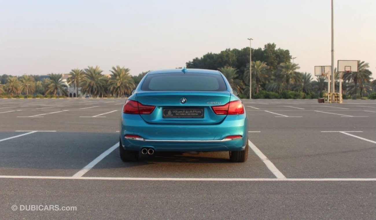 بي أم دبليو 420i Std BMW 420 GRAND COUPE  موديل 2019 مواصفات يابانية بحالة ممتازة