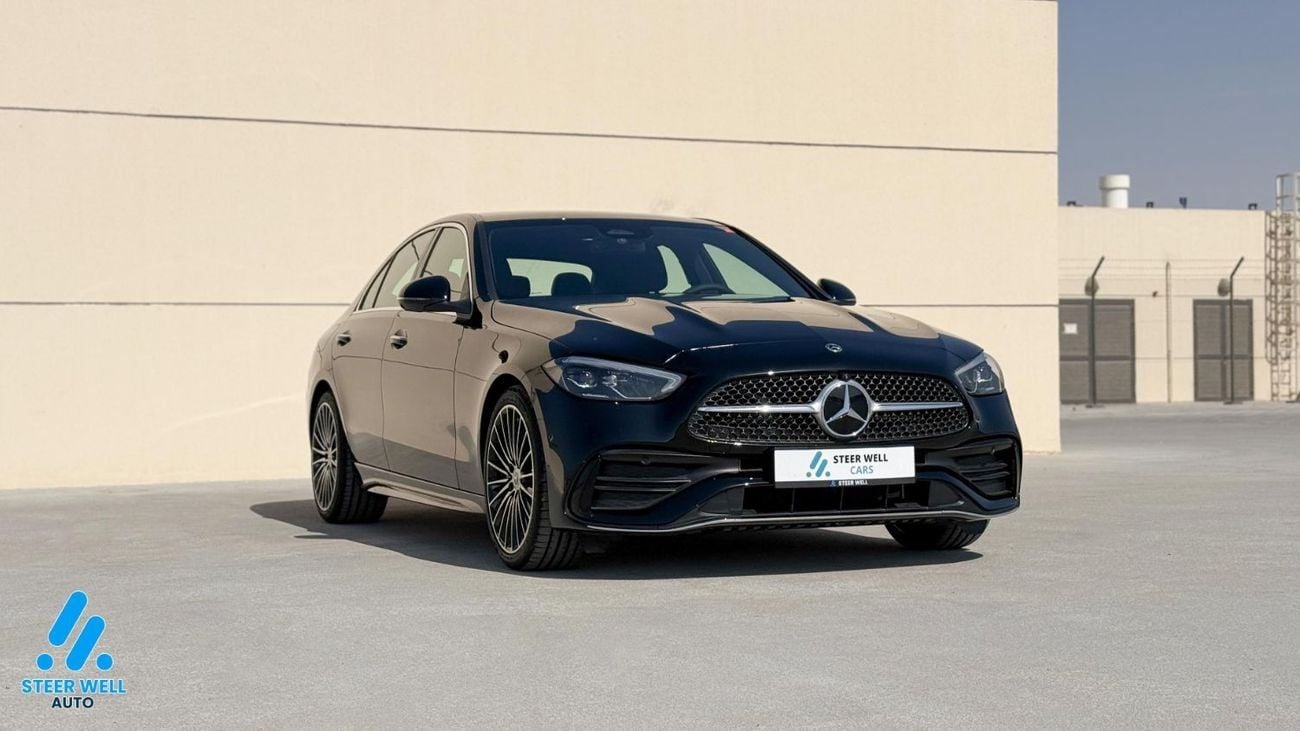 Mercedes-Benz C 200 AMG Line | 1.5L | Warranty Included | GCC Specs Sedan