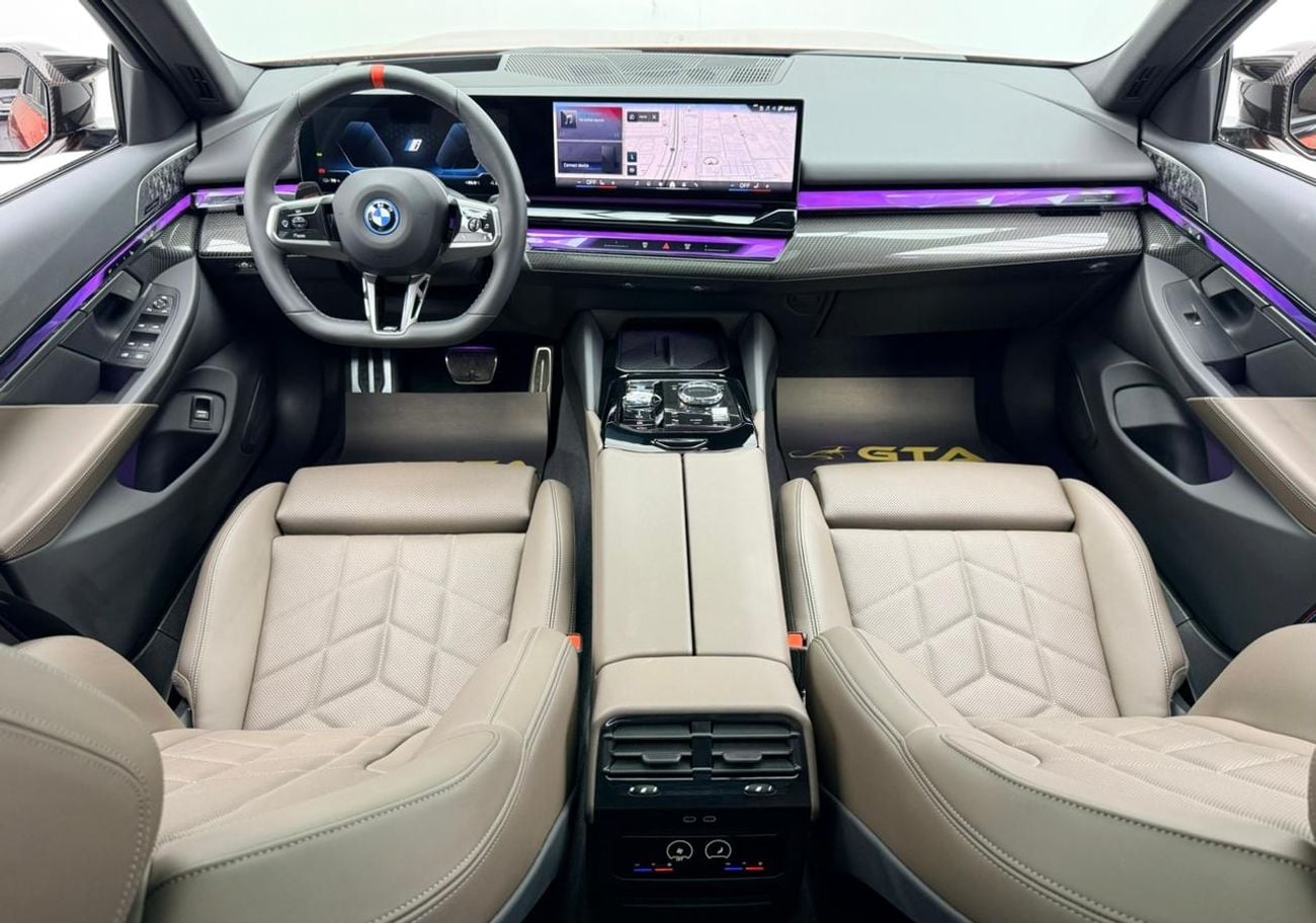 BMW i5 M60 XDRIVE 2024 BMW I5 M60 xDrive, 2029 BMW Warranty, 2030 BMW Service Pack, Very Low Km, GCC