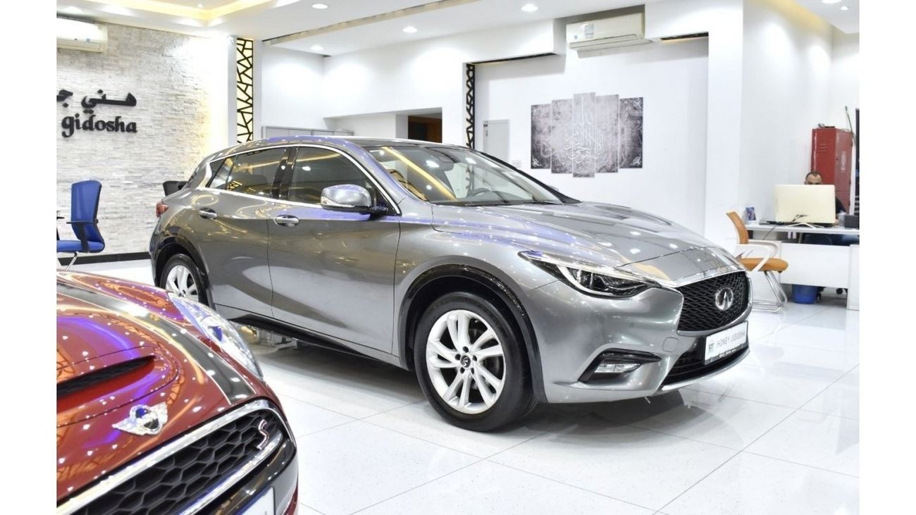 Infiniti Q30 EXCELLENT DEAL for our Infiniti Q30 1.6L ( 2017 Model ) in Grey Color GCC Specs