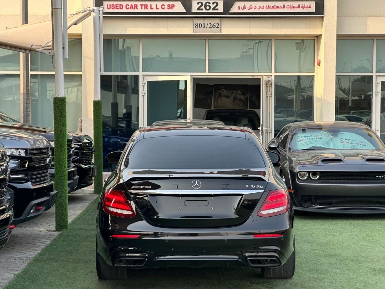 مرسيدس بنز E 63 S AMG ‎مرسيدس بنز E63s اي ام جي 2018 ‎كلين تايتل بحالة جدا ممتازة ‎فل اوبشن 6 فصوص ‎فل اوبشن