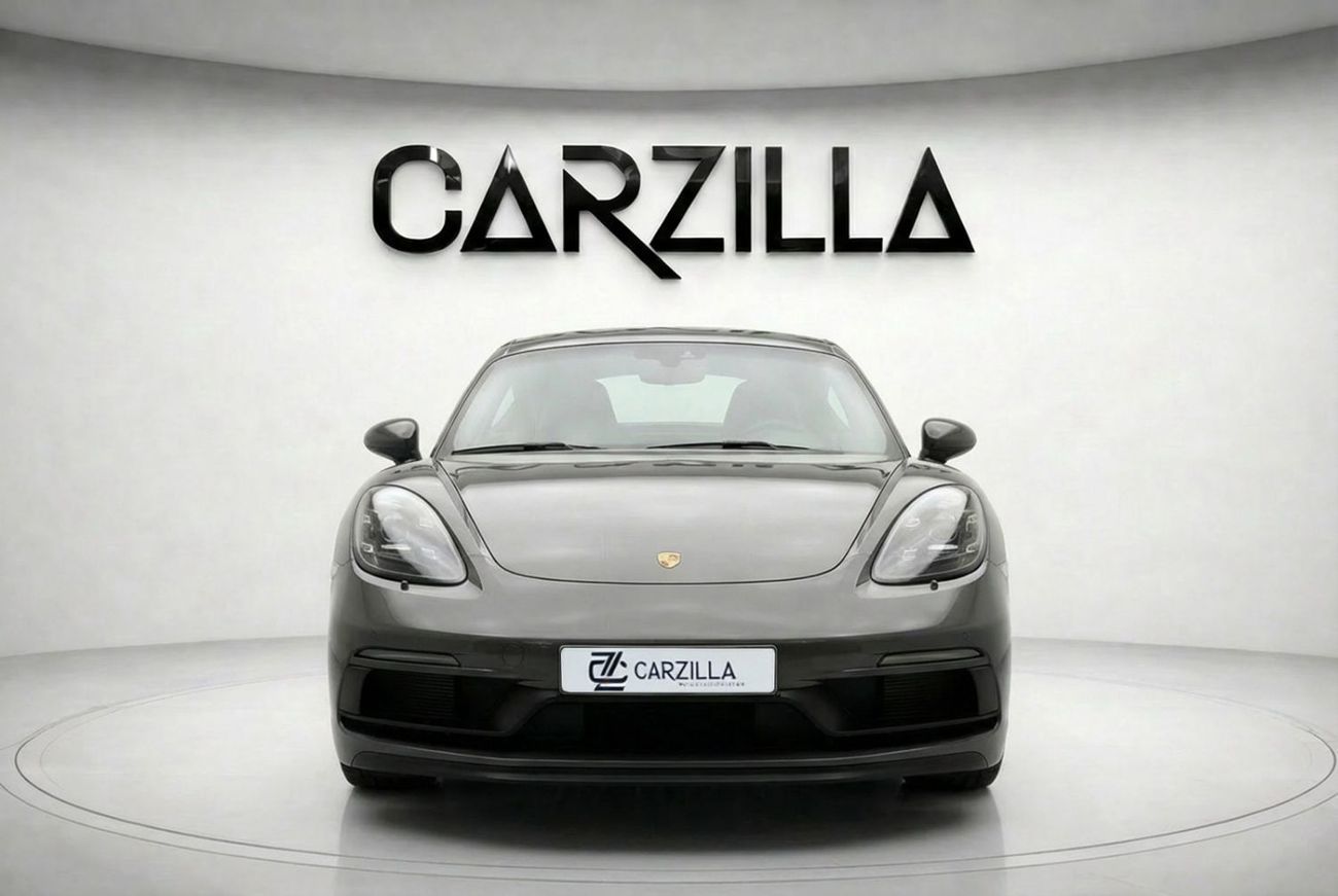 Porsche 718 Cayman GTS 2.5L AED 8,421 / Monthly l 0% Downpayment l Porsche Cayman 718 GTS