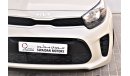 Kia Picanto AED 840 PM | 1.2L LX HB GCC DEALER WARRANTY