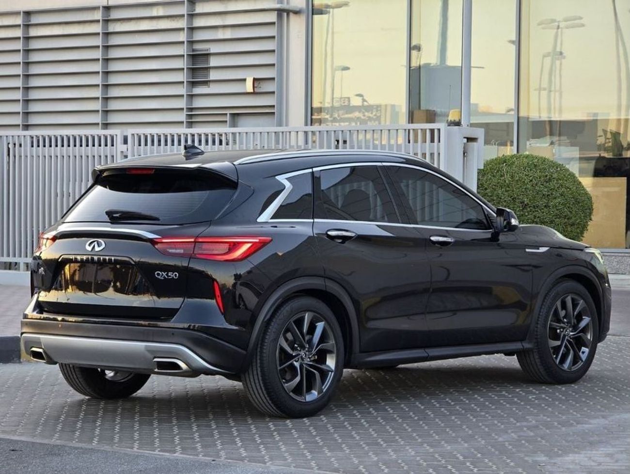 إنفينيتي QX50 Luxury 2.0L 4WD INFINITI QX50 2019 GCC ACCIDENT FREE // FULL OPITION // PERFECT CONDITION