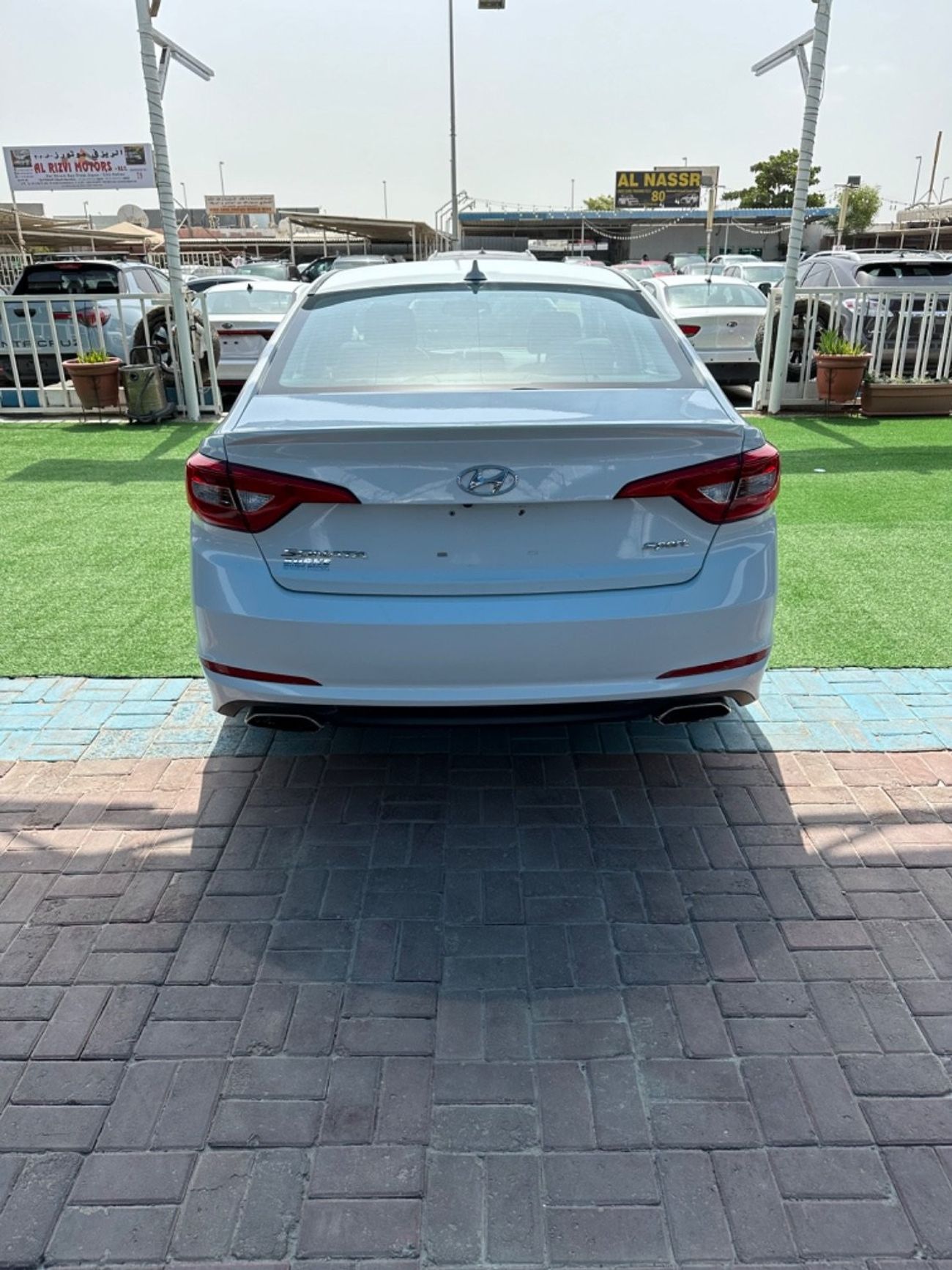 Hyundai Sonata Hyundai Sonata 2015 2.4 in good condition in white light sport