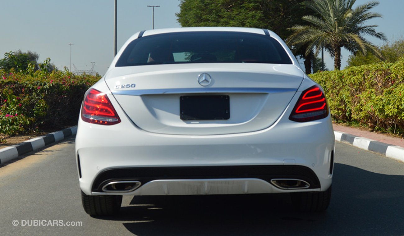 مرسيدس بنز C 250 2018  AMG 2.0 L /  V4 Turbo with 2 Years or 60000 km # Dealer Warranty