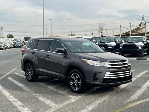 تويوتا هايلاندر 2018 Toyota Highlander LE+ 2.7L V4 - FWD - Petrol - Rare Stock - 7 Seater Rear CAM - 58,200 mileage 