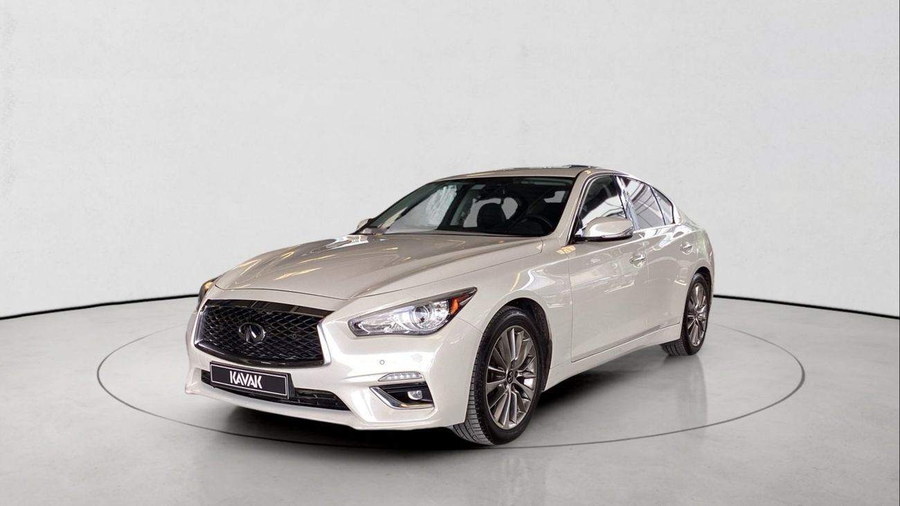 Infiniti Q50 3.0 LUXE SENSORY WOOD VISIB TRIM AUTO | Guaranteed Warranty | 0 Down Payment