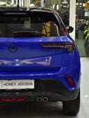 Opel Mokka GS LINE EXCELLENT DEAL for our Opel Mokka 1.2L ( 2022 Model ) in Blue Color GCC Specs