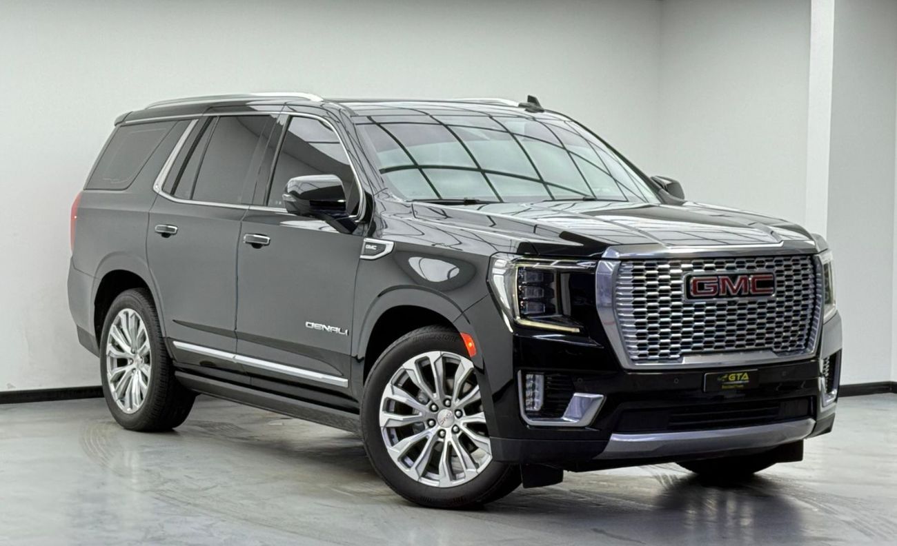 GMC Yukon 6.2 V8 Denali (AWD) 2023 GMC Yukon Denali, 2028 GMC Warranty + Service Pack, Very Low Km, 8 Seater,