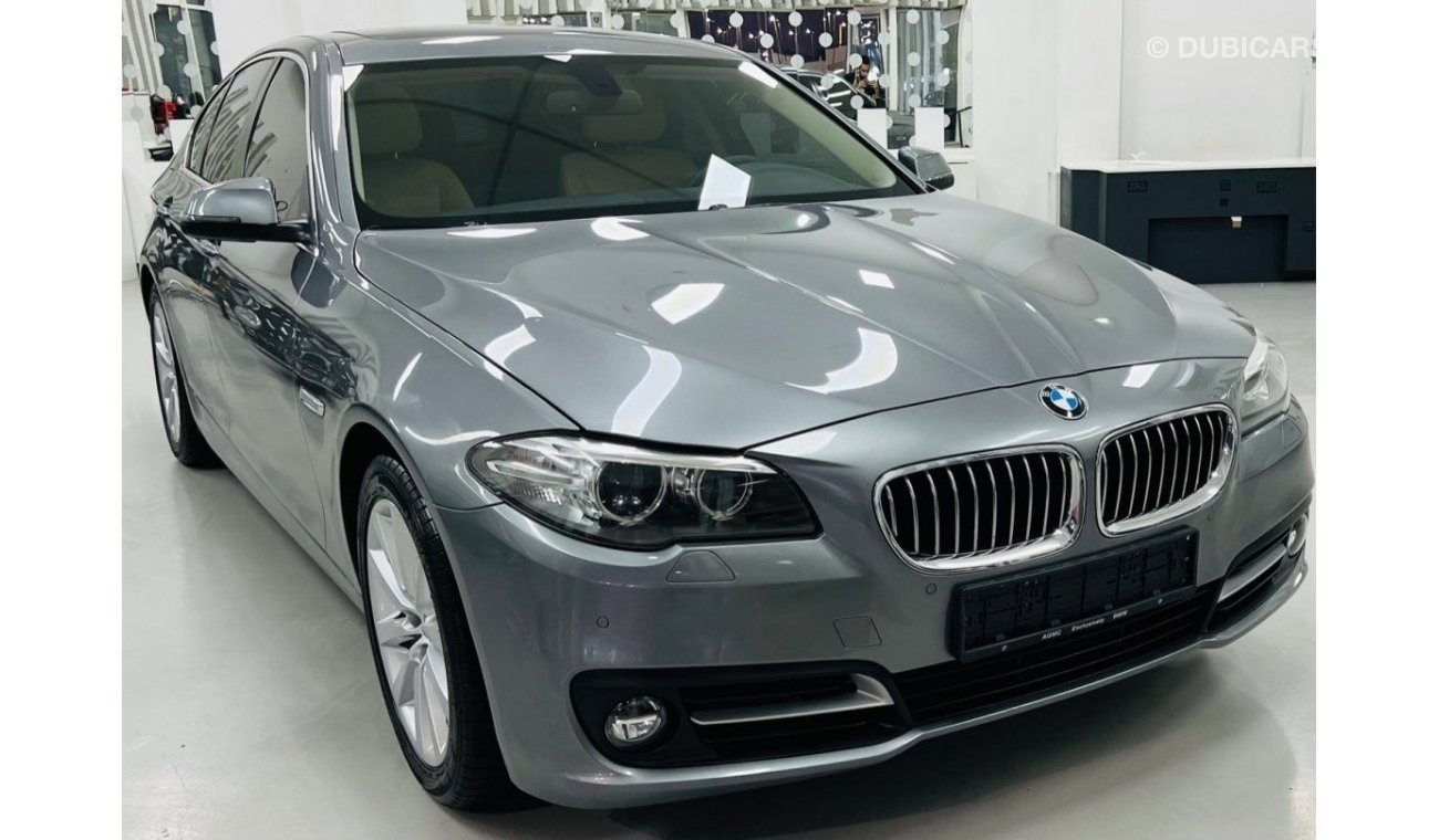 BMW 520i GCC ..Service Contract .. FSH .. NAV .. Perfect Condition .. Top Range .