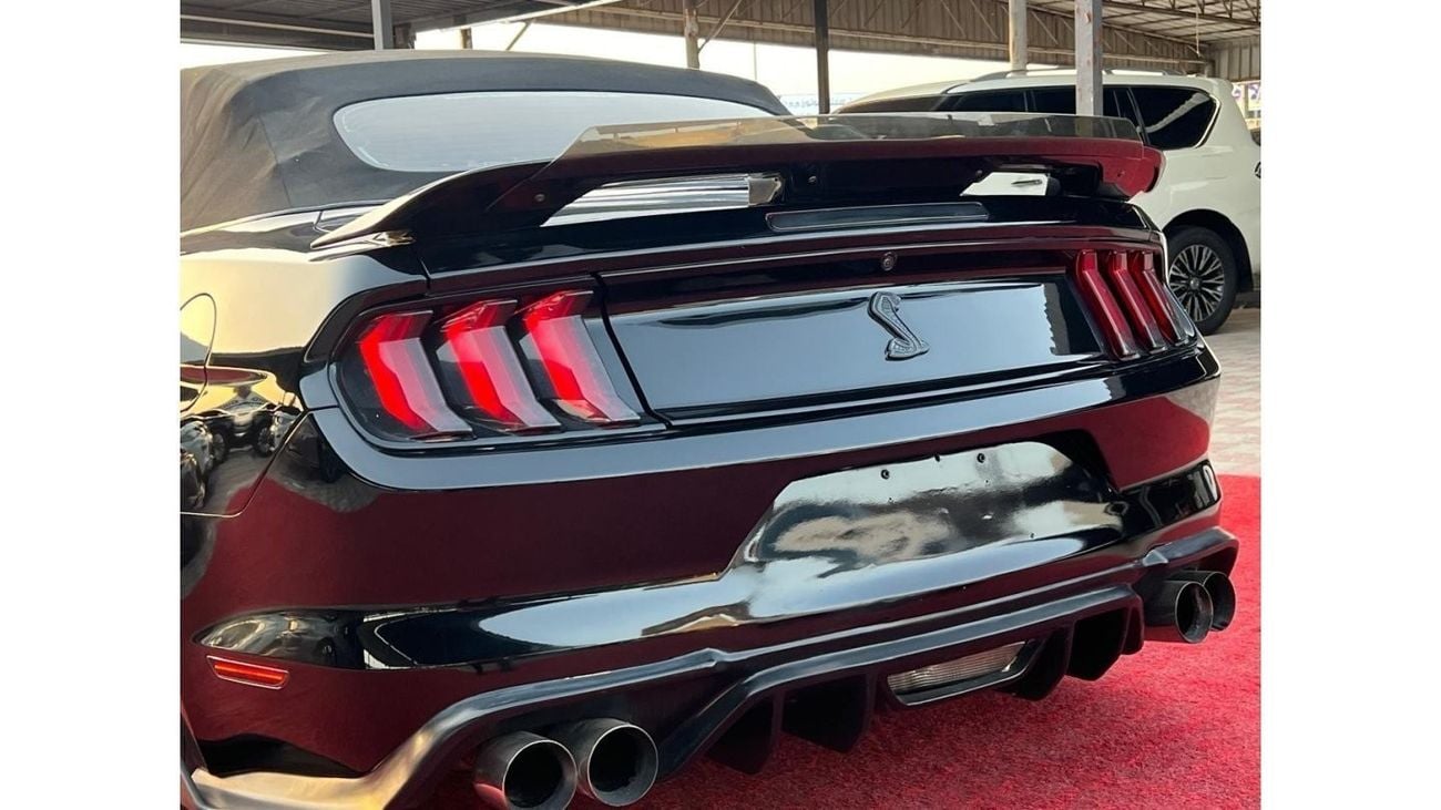 Ford Mustang FORD MUSTANG ECOBOOST CONVERTIBLE GT 500  4 CYLINDER MODEL: 2016 MILEAGE : 76,000 KM PRICE: 44.000 D