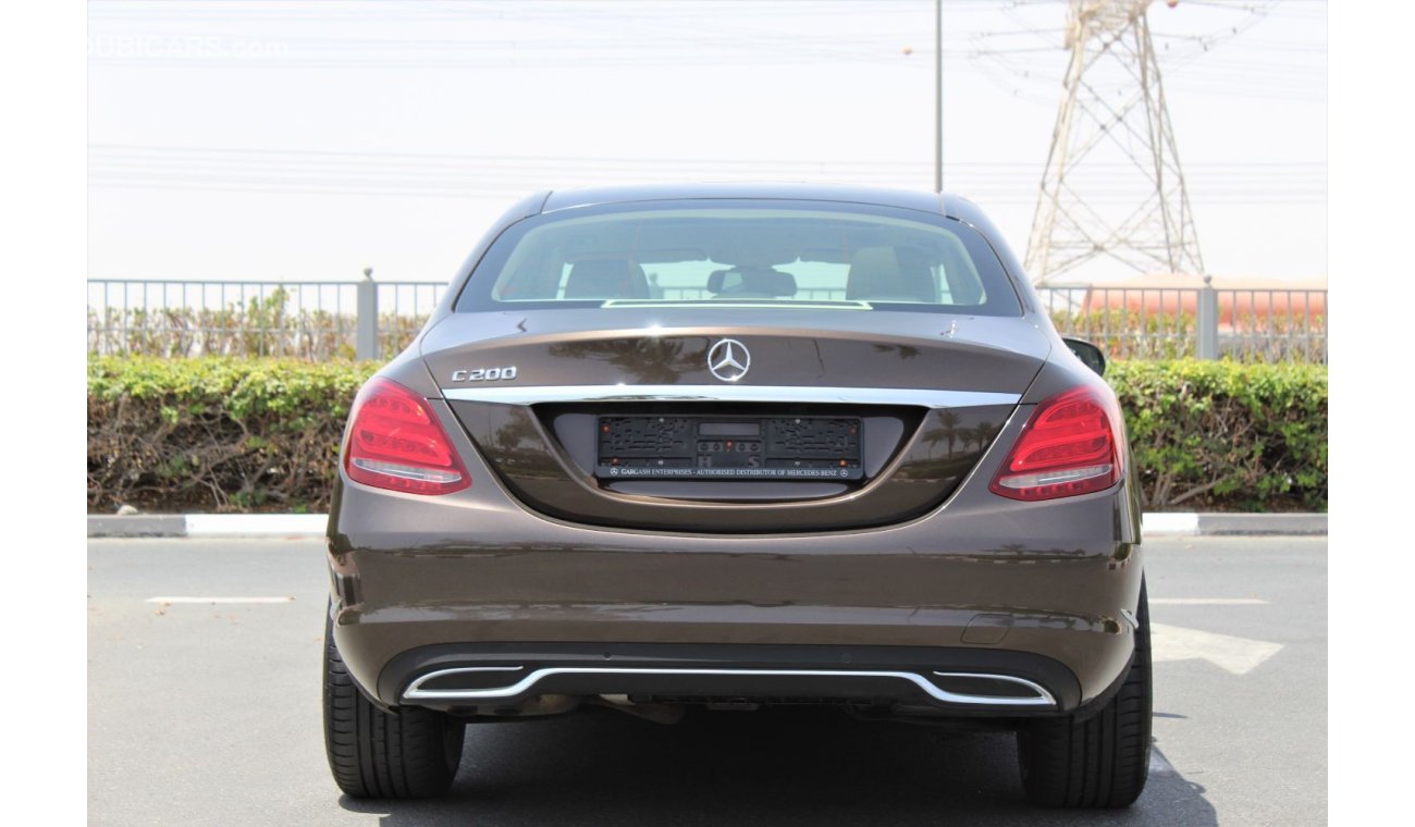 مرسيدس بنز C200 AMG باك