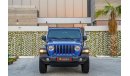 Jeep Wrangler Unlimited Sport S | 2,624 P.M | 0% Downpayment | Full Option | Agency Warranty!