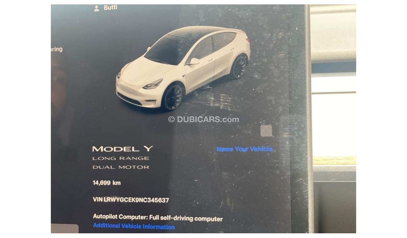 Tesla Model Y Tesla Model Y Performance Dual Motor Enhanced Auto Pilot 2022 GCC Under Warranty