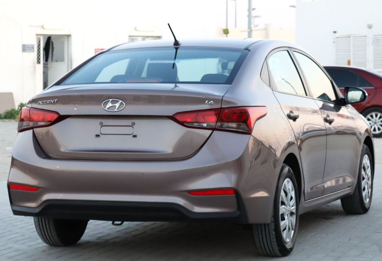 Hyundai Accent Base Hyundai Accent 2019 GCC, in excellent condition, without paint, without accidents