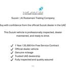 Suzuki Dzire 2023 Suzuki Dzire GL - Free 1 Year/20,000 Km Service Contract /Warranty Until December 2029