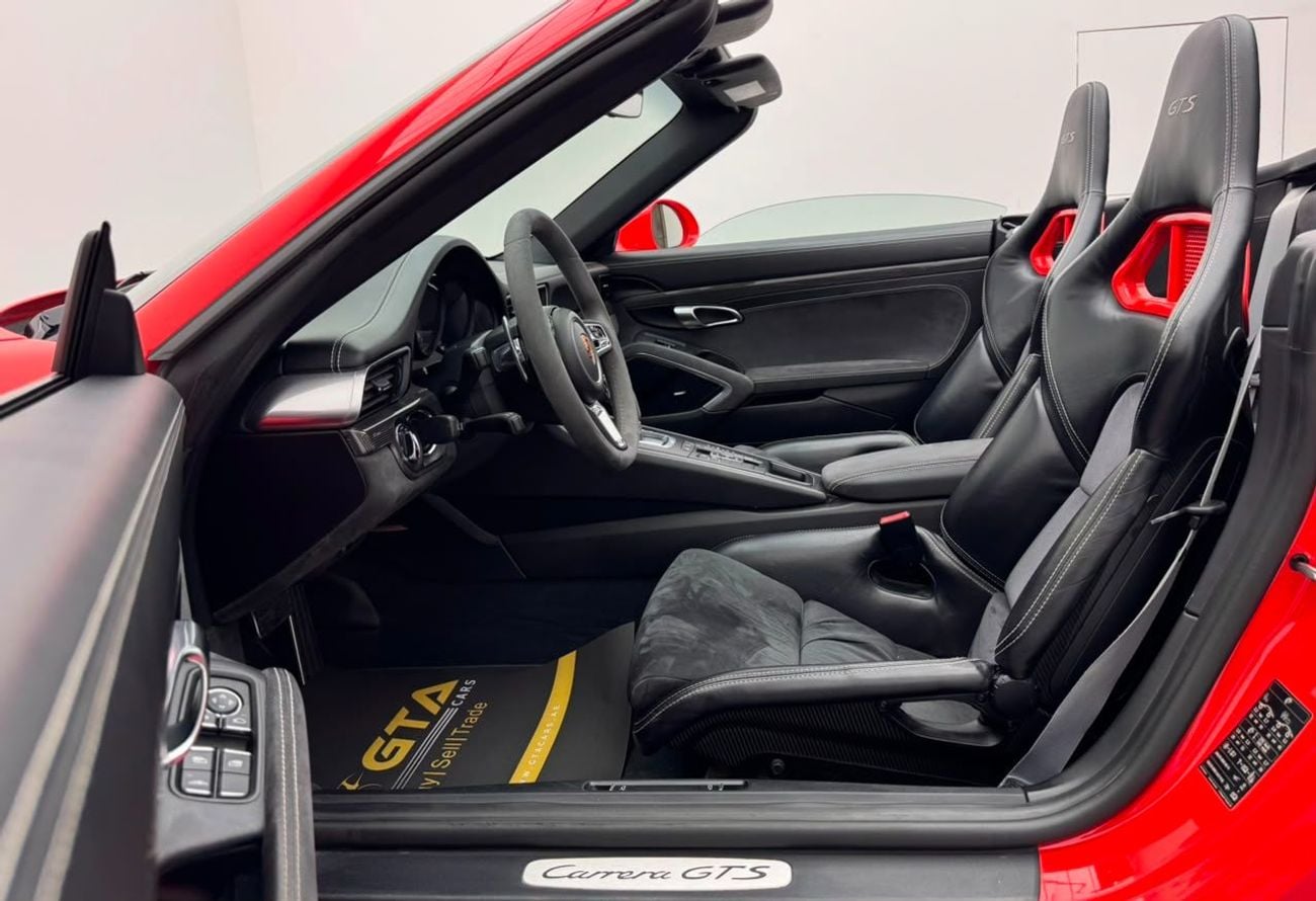 Porsche 911 2018 Porsche 911 Carrera GTS Convertible, Excellent Condition, GCC