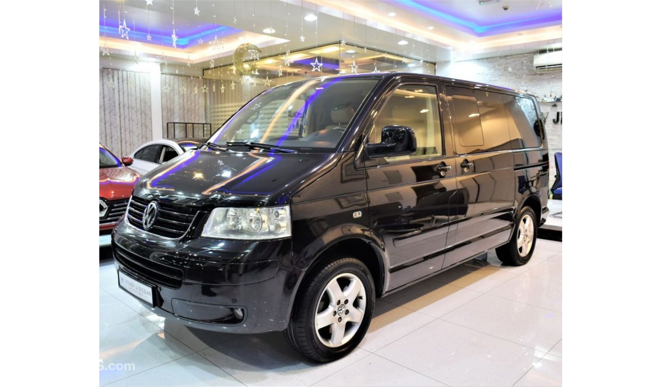 فولكس واجن T5 مالتيفان FULL OPTION! Volkswagen Multivan HighLine 2007 Model!! in Black Color! GCC Specs