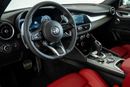 Alfa Romeo Giulia Q2 / 7 Year Alfa Romeo Warranty & 5 Year Service Contract / Delivery Kms