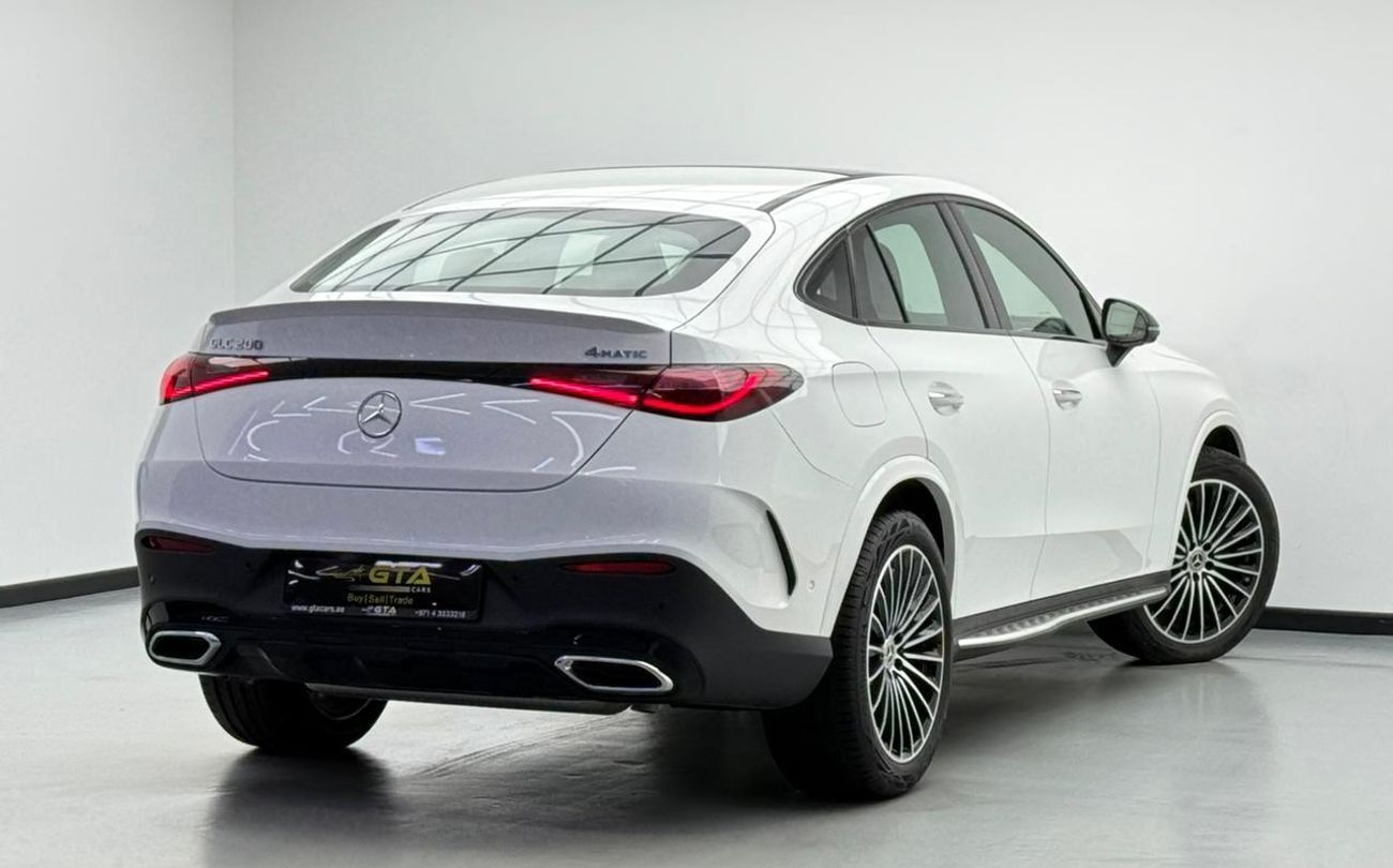 مرسيدس بنز GLC 200 4Matic 2025 Mercedes Benz GLC200 Coupe, 2030 MB Warranty + Service Pack, Delivery Kms, G
