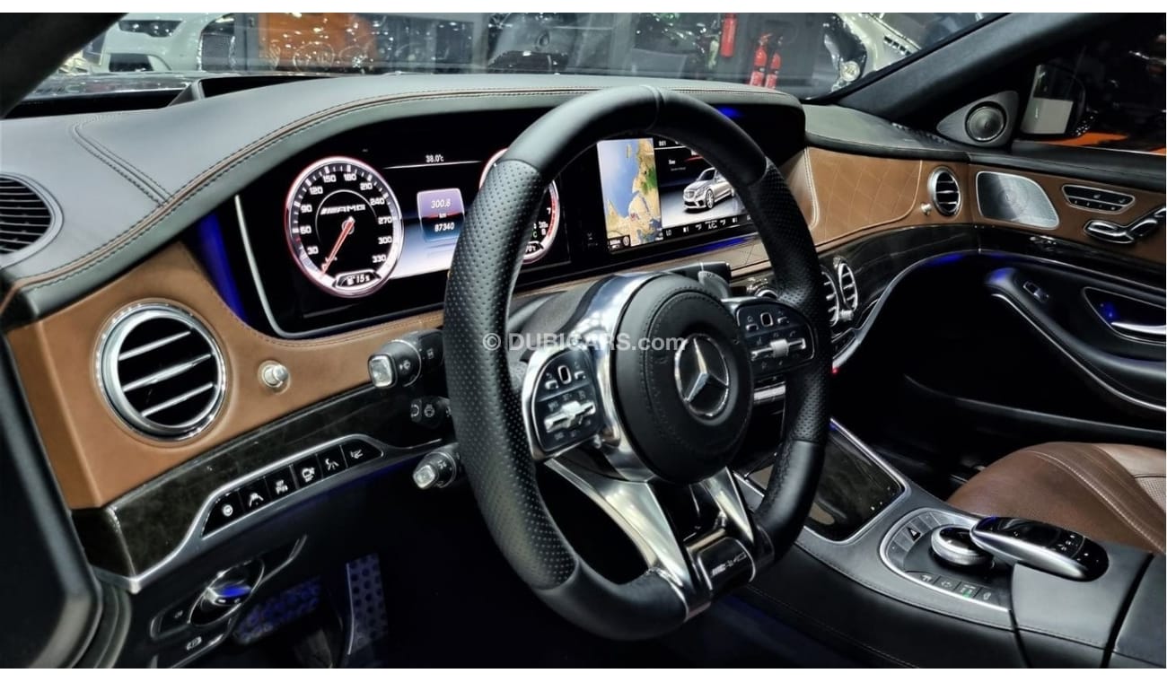 Mercedes-Benz S 63 AMG Std MERCEDES-AMG S63 2016 IN BEAUTIFUL SHAPE FOR 189K AED ONLY.