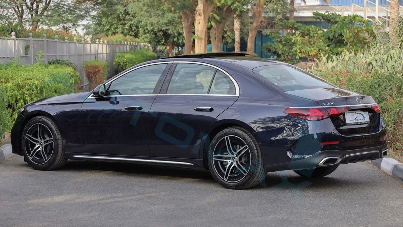 مرسيدس بنز E200 AMG EQ Boost 2.0L RWD 2026 0KM With 5 Years Or 200,000 Km Warranty