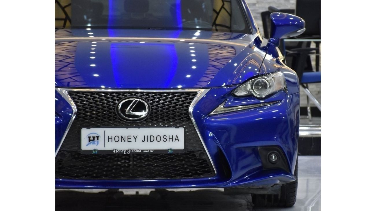 Lexus IS350 EXCELLENT DEAL for our Lexus IS350 F-Sport ( 2016 Model ) in Blue Color GCC Specs