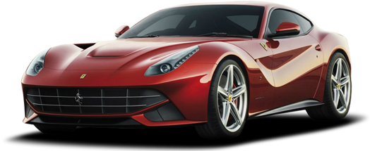 Ferrari F12 cover - Front Left Angled