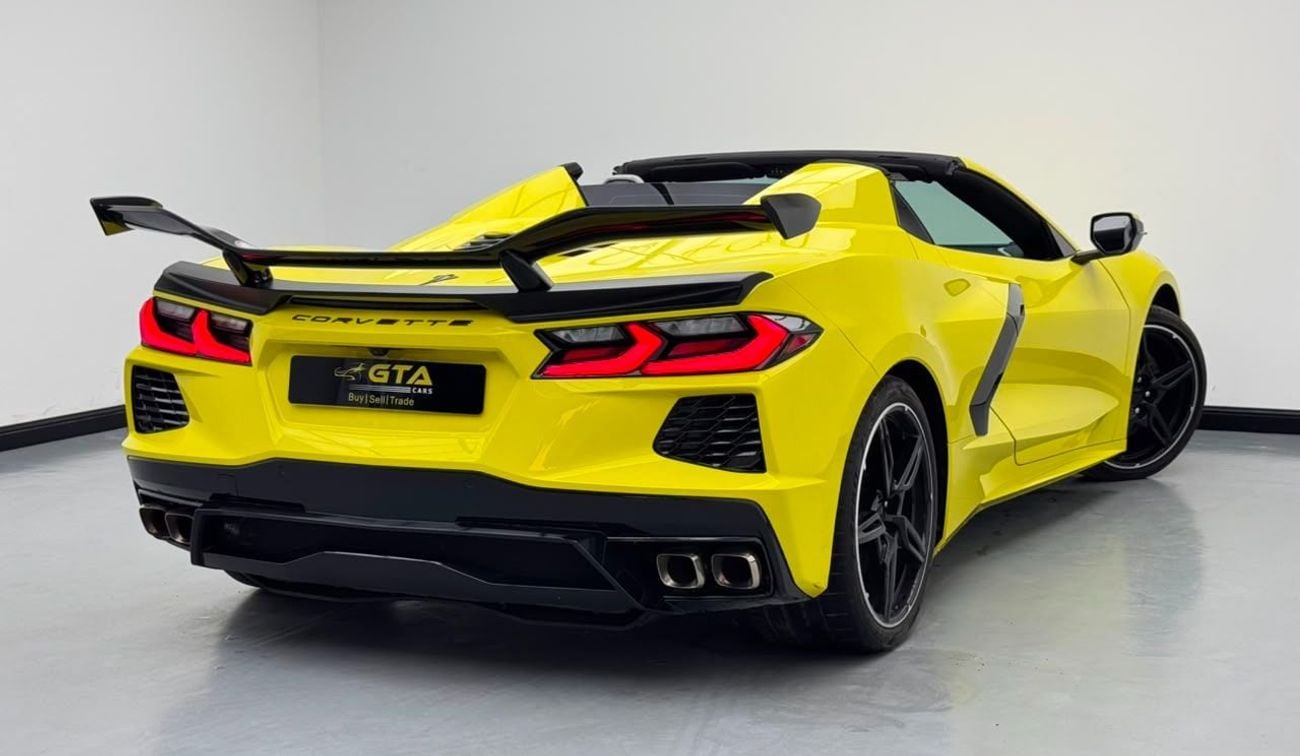 Chevrolet Corvette 2022 Chevrolet Corvette Stingray C8 3LT, 2027 Chevrolet Warranty, Chevrolet Service History, GCC