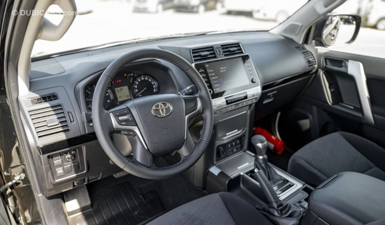 Toyota Prado TOYOTA PRADO TXL 2.8DIESEL MID OPTION  AT TIRE UNDER MY2023 – BLACK