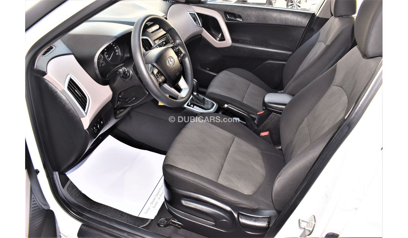 Hyundai Creta AED 1076 PM | 1.6L GL GCC DEALER WARRANTY