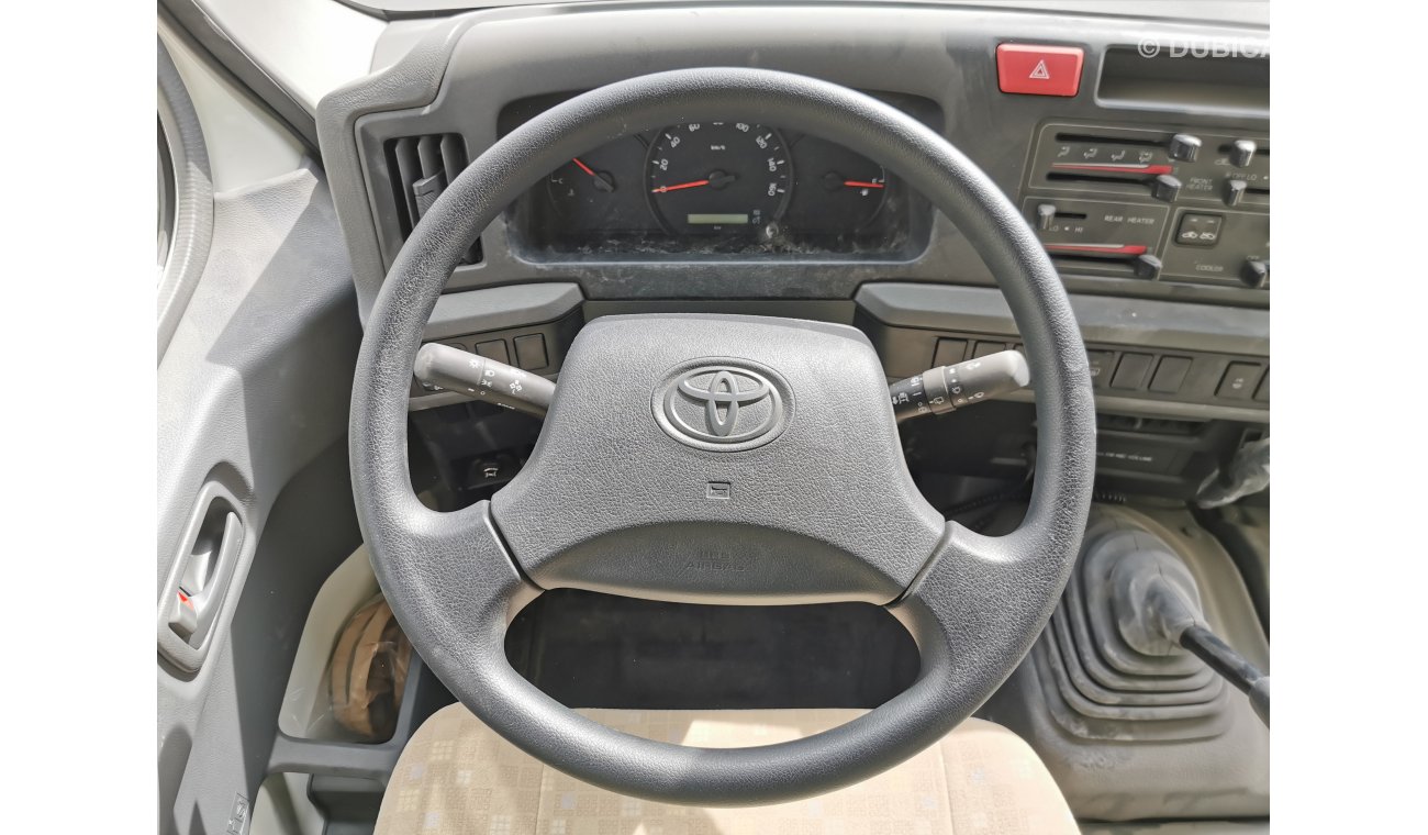 Toyota Coaster 4.2L DIESEL, 17.5" TYRE, 12 SEATS, DIGITAL CLOCK (CODE # TC03)