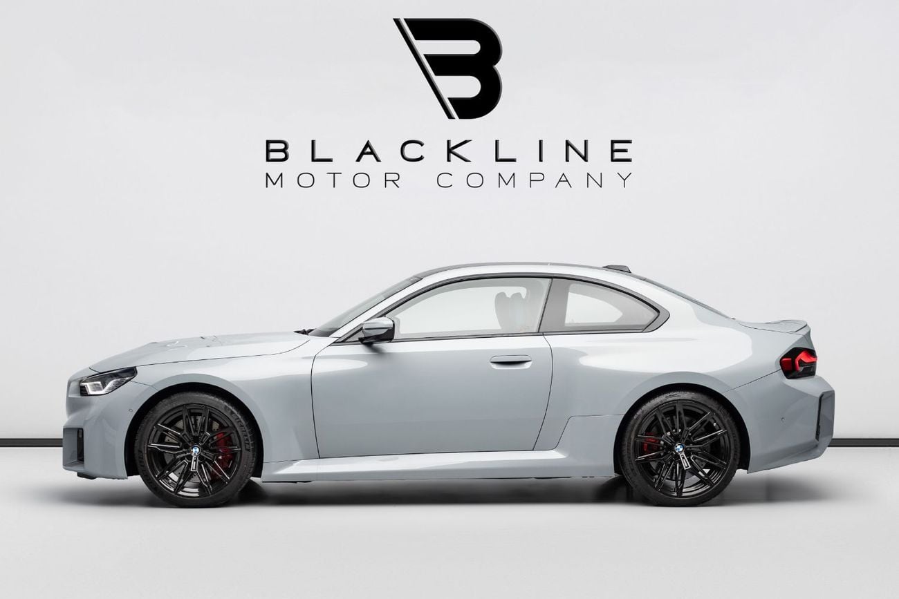 BMW M2 STD BUY NOW, PAY 2027 | THE BLACKLINE STANDARD | 2029 BMW Warranty + Service Contract, GCC