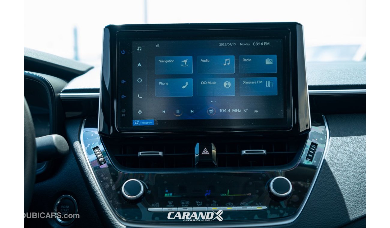 Toyota Corolla Elite Plus 1.2L Petrol Automatic Transmission 2022 Sunroof/Fabric / Black Roof