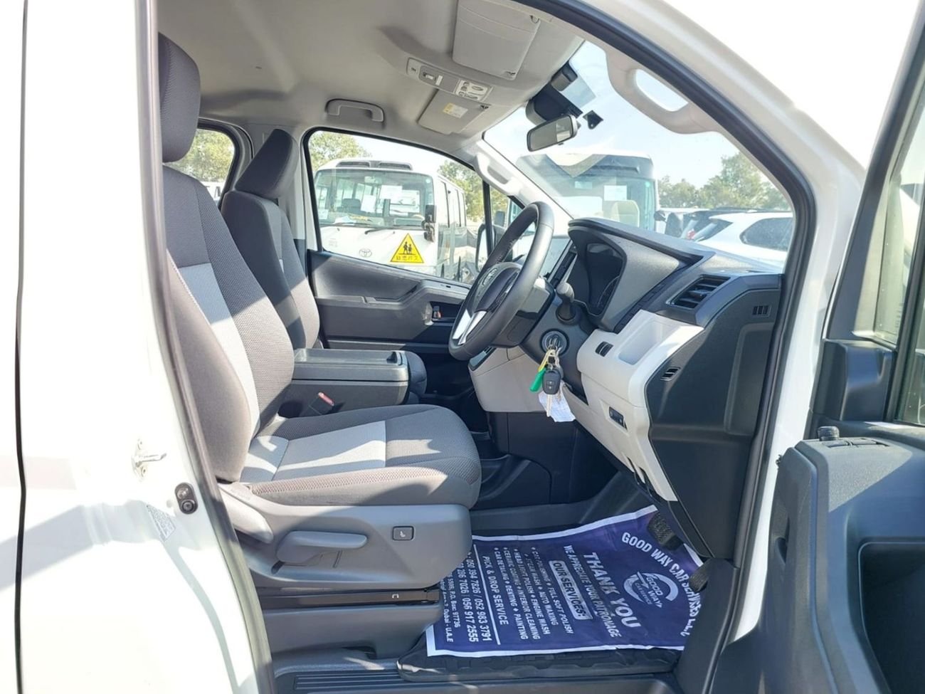 Toyota Hiace (RAMADAN OFFER) TOYOTA HIACE  VAN RHD 2025 MODEL 2.8 L DIESEL AUTOMATIC(PM80832)