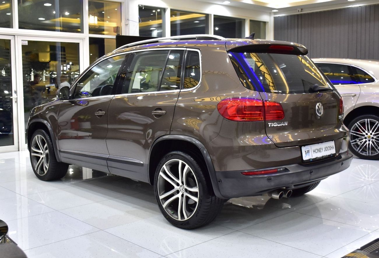 فولكس واجن تيجوان EXCELLENT DEAL for our Volkswagen Tiguan 2.0 TSi 4Motion ( 2014 Model ) in Brown Color GCC Specs