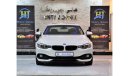 بي أم دبليو 420 EXCELLENT DEAL for our BMW 420i Sport ( 435i Badge ) ( 2015 Model! ) in White Color! GCC Specs