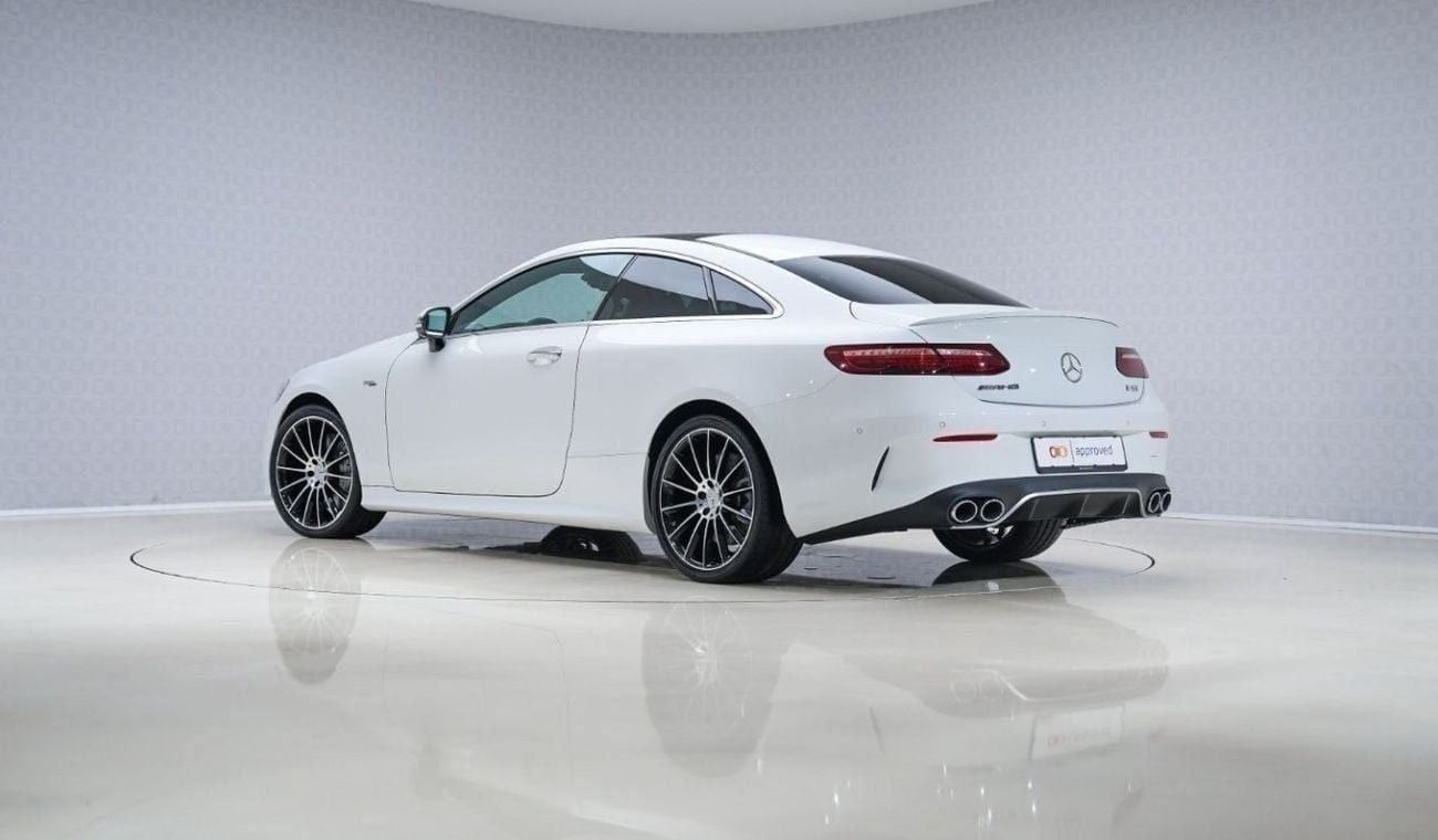 مرسيدس بنز كوبيه E 53 | AED 4,385 PM | Up to 3 Years Warranty