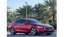 Infiniti Q50 Red Sport 400 INFINITI Q-50S TWIN TURBO 2021 US // LOW MILEAGE // GOOD CONDITION // FULL OPITION