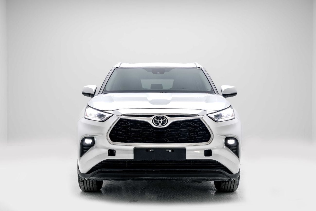 تويوتا هايلاندر GLE 2.5L Hybrid - Platinum White Pearl Inside Grey | Export Only