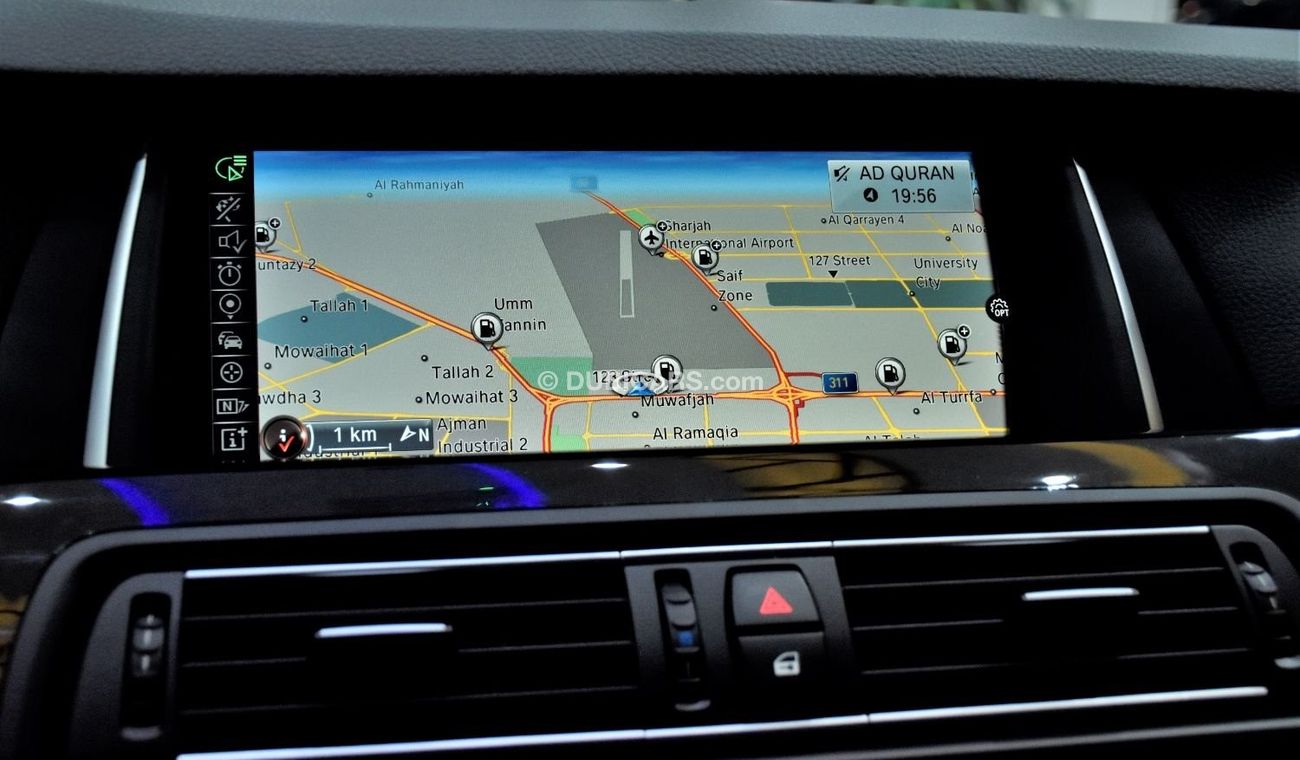 بي أم دبليو 528i EXCELLENT DEAL for our BMW 528i M-Kit ( 2015 Model ) in Dark Blue Color GCC Specs