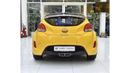 Hyundai Veloster EXCELLENT DEAL for our Hyundai Veloster ( 2015 Model ) in Yellow Color GCC Specs