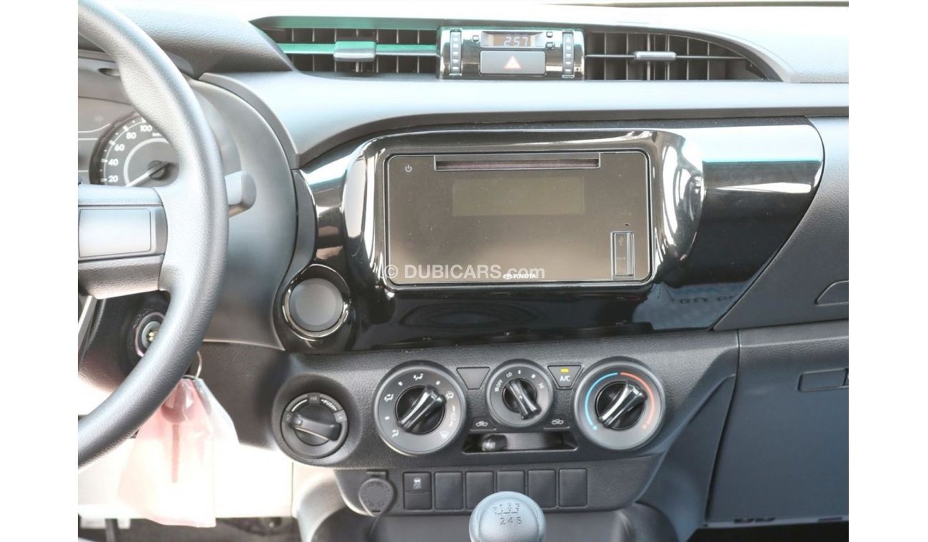 تويوتا هيلوكس 2022 | BASIC DLX D/C M/T 2.4L 4X4 DIESEL, FABRIC SEATS WITH GCC SPECS - EXPORT ONLY
