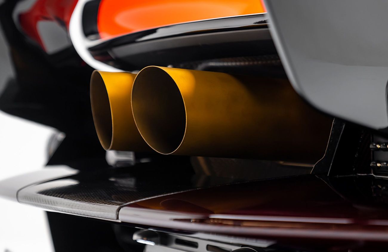 McLaren P1 3.8L V8 Twin-Turbocharged + Electric Motor