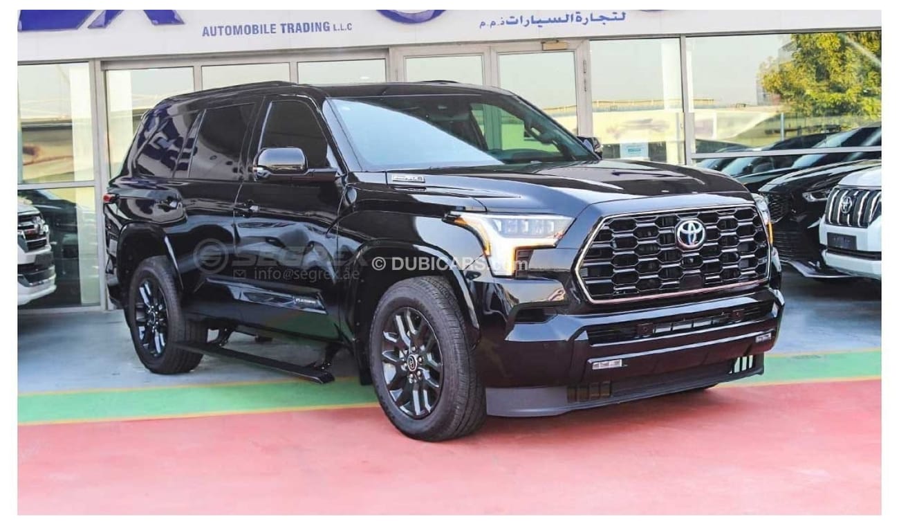 New Toyota Sequoia PLATINUM V6 3.5L HYBRID GASOLINA A/T (SUH35PLT